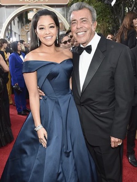 Genaro Rodriguez and his daughter.